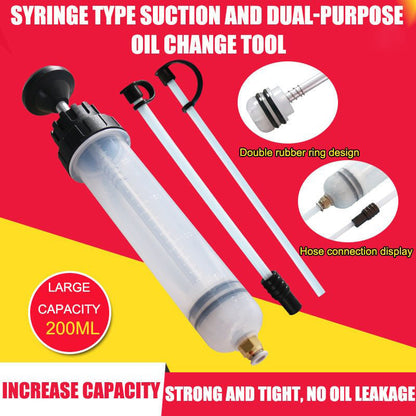 🔥50% OFF🔥500CC Oil Fluid Extractor, Automotive Fuel Extraction Pump, Quick Absorption Manual Oil Extractor Pump, Car Repair Tool