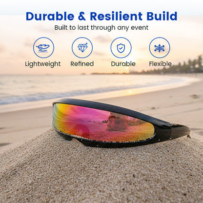 ⏳LAST DAY SALE 50% OFF🔥Lightweight Futuristic Shield Sunglasses