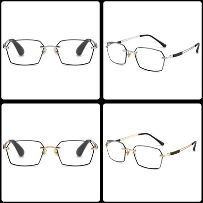 🥳2026 HOT SALE🥳💞50K+ SOLD!🔥Ultra-lightweight Geometric Shape Reading Glasses