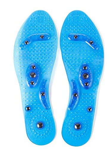 Massage insoles with magnetic therapy