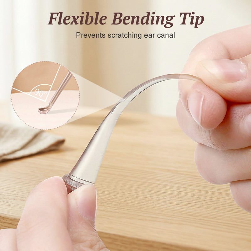 Luminous Ear Pick & Tweezer Set with Magnifier