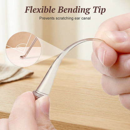Luminous Ear Pick & Tweezer Set with Magnifier