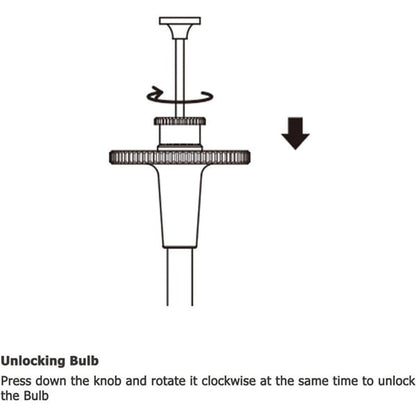 Mechanical Shutter Release Cable with Bulb-Lock