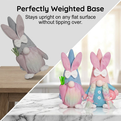 Faceless Bunny Doll for Easter Decor