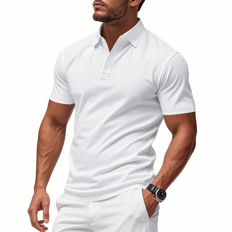 🥳2026 HOT SALE🥳💞50K+ SOLD!👔⚡ 50% OFF!👕Men's Quick-Dry Short-Sleeve Lapel T-Shirt