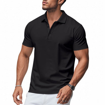 🥳2026 HOT SALE🥳💞50K+ SOLD!👔⚡ 50% OFF!👕Men's Quick-Dry Short-Sleeve Lapel T-Shirt