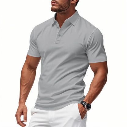 🥳2026 HOT SALE🥳💞50K+ SOLD!👔⚡ 50% OFF!👕Men's Quick-Dry Short-Sleeve Lapel T-Shirt