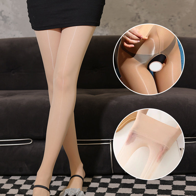 🏆 BUY 1 GET 1 FREE! 🔥 Transparent High-Waisted Shiny Sheer Tights for Women - Sheer & Comfortable 👑Delivered within 5 working days✨