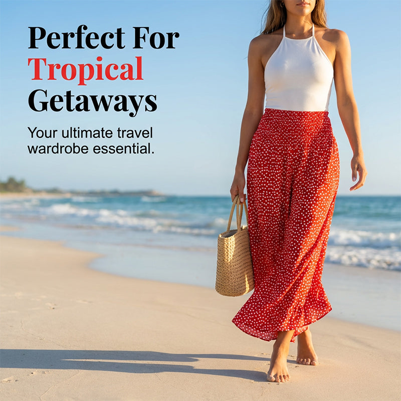 🔥 50% OFF Today! Women’s Flowy High Waist Wide-Leg Pants – Slimming, Comfy & Chic