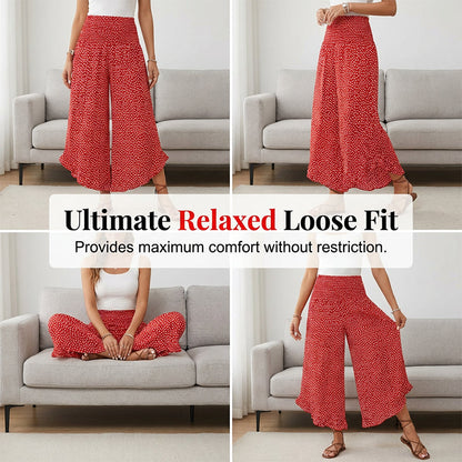 🔥 50% OFF Today! Women’s Flowy High Waist Wide-Leg Pants – Slimming, Comfy & Chic