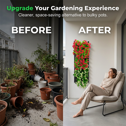 📢📢Buy 3 Get 1 Free⏰Space Saving Vertical Planter Bags🪜🌱
