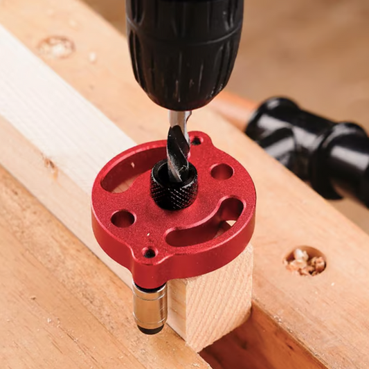 🔨  Self-Centering Dowel Jig Kit – Precision Drilling, Perfect Wood Joints Every Time ✅