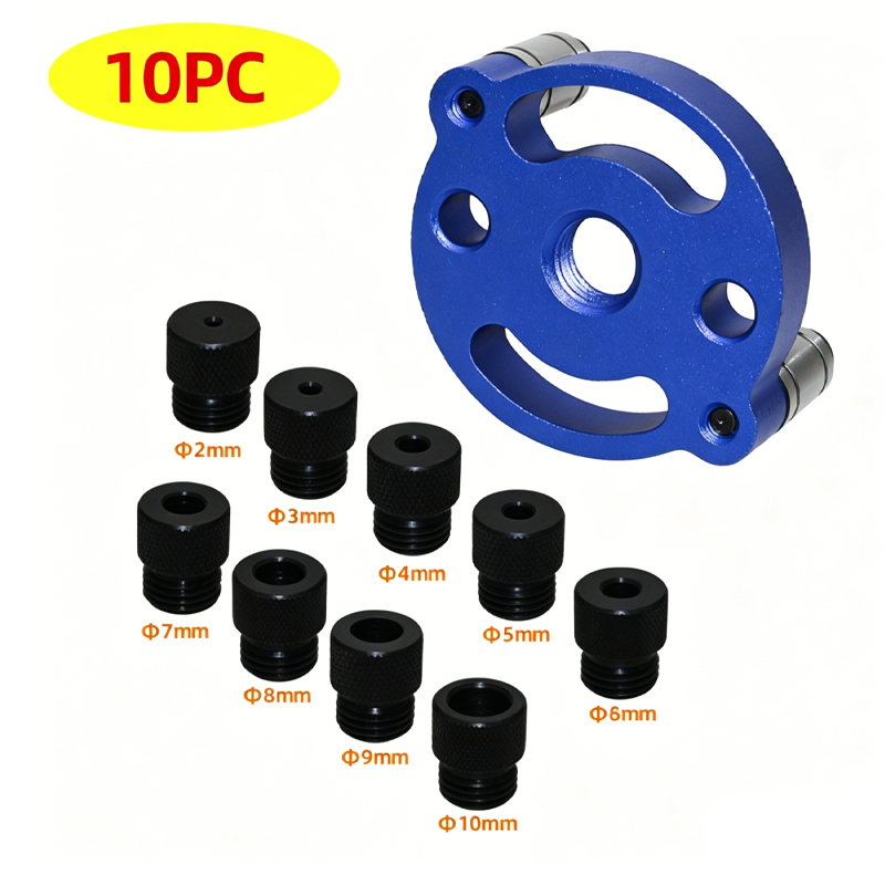 🔨  Self-Centering Dowel Jig Kit – Precision Drilling, Perfect Wood Joints Every Time ✅