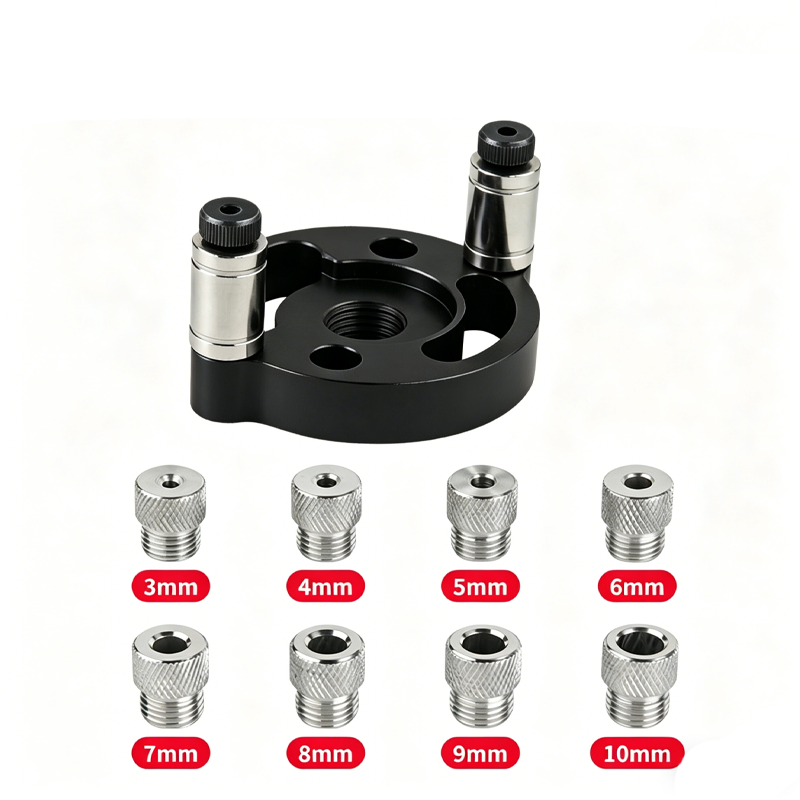 🔨  Self-Centering Dowel Jig Kit – Precision Drilling, Perfect Wood Joints Every Time ✅