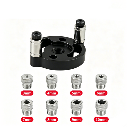🔨  Self-Centering Dowel Jig Kit – Precision Drilling, Perfect Wood Joints Every Time ✅