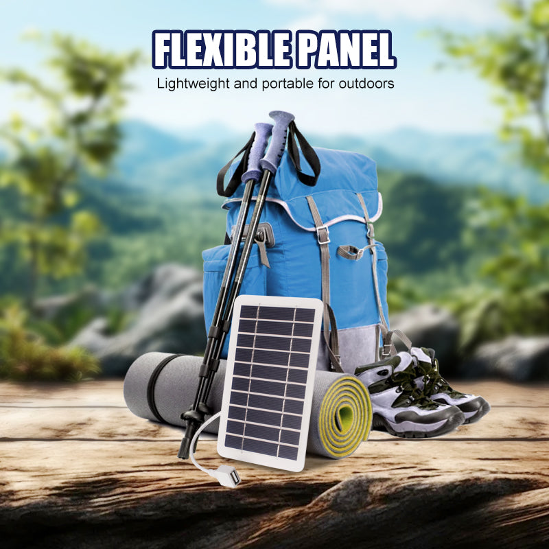 🔥SunFlex™ 2W – Ultra-Thin Flexible Solar Charger (5V USB Output)☀️🔋