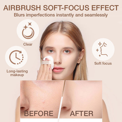 🥳2026 HOT SALE🥳💞50K+ SOLD! 🌸💧Waterproof Setting Matte Powder Compact🦋✅