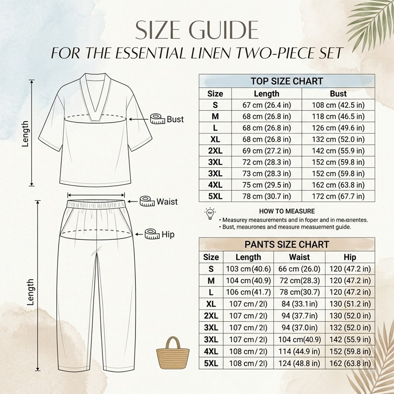 Women's Casual V-Neck Top and Wide-Leg Pants Set