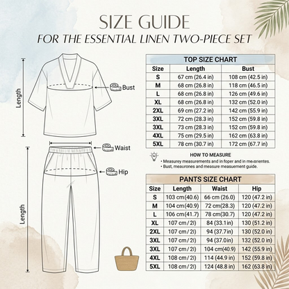 Women's Casual V-Neck Top and Wide-Leg Pants Set