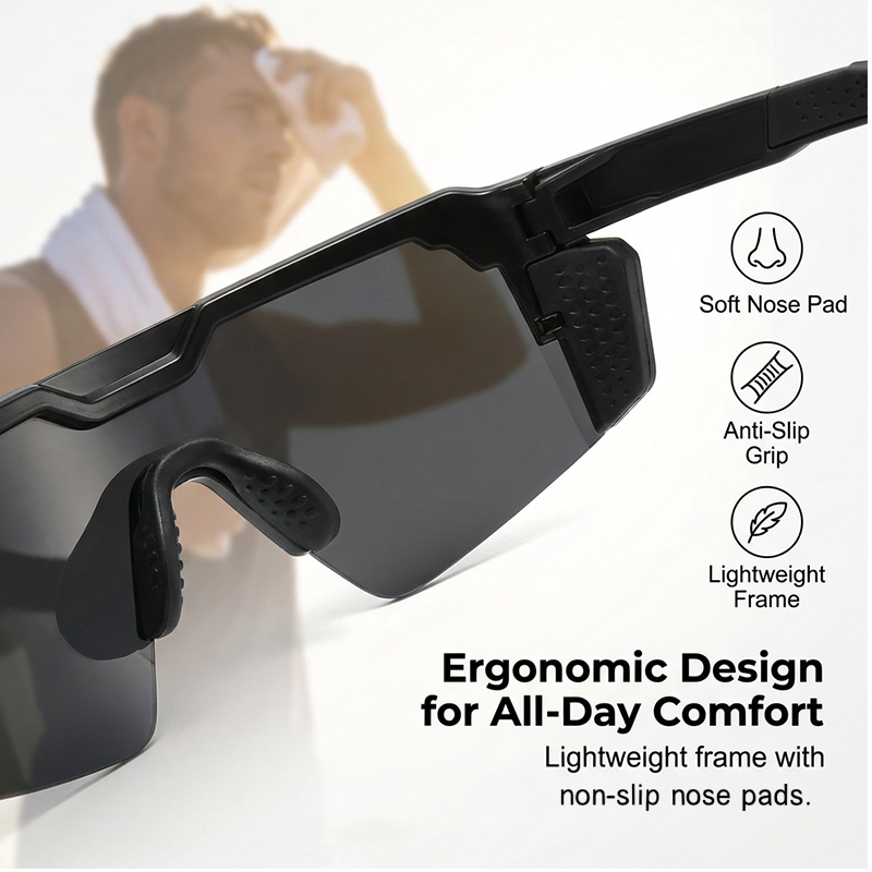 UV400 Sports Sunglasses for Men & Women