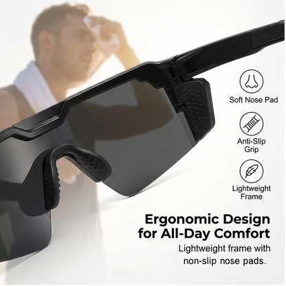 UV400 Sports Sunglasses for Men & Women