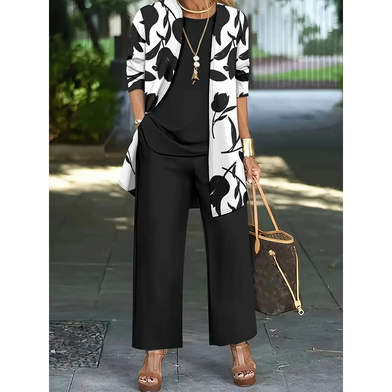⏰🔥LIMITED TIME 50% OFF! 👚 Women’s Casual Comfortable 3-Piece Outfit Set – Stylish, Soft & Perfect for Everyday Wear ✨💃