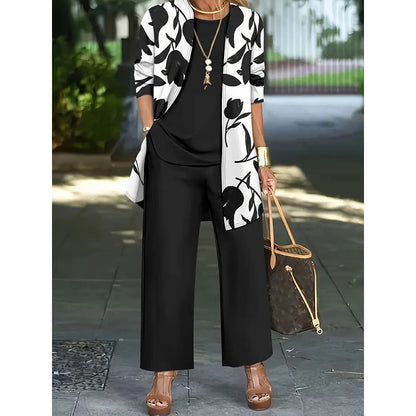 ⏰🔥LIMITED TIME 50% OFF! 👚 Women’s Casual Comfortable 3-Piece Outfit Set – Stylish, Soft & Perfect for Everyday Wear ✨💃