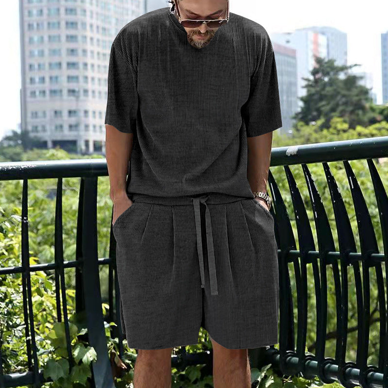 🔥New Arrivals & Special Offers-Men's Casual Cool Two-Piece Set