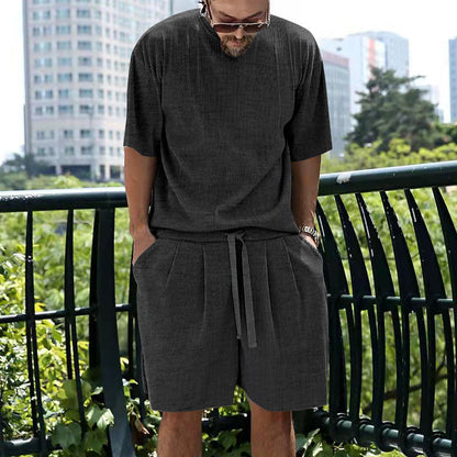 🔥New Arrivals & Special Offers-Men's Casual Cool Two-Piece Set