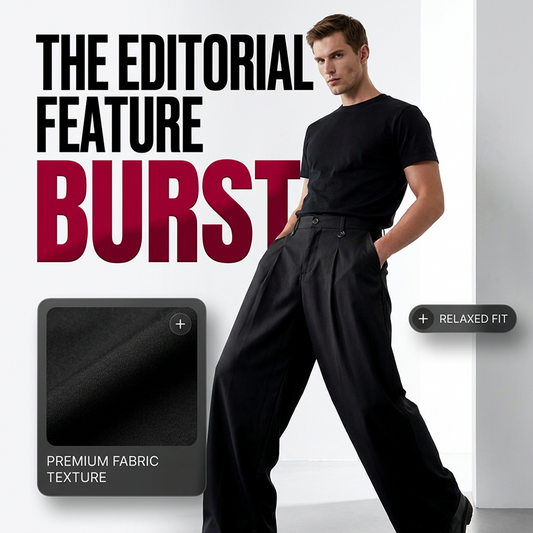 ⏳Time-Limited Special⏰Men's Classic Fit Wide-Leg Suit Trousers – Tailored cut, breathable fabric & perfect for work, weddings or formal events ✨