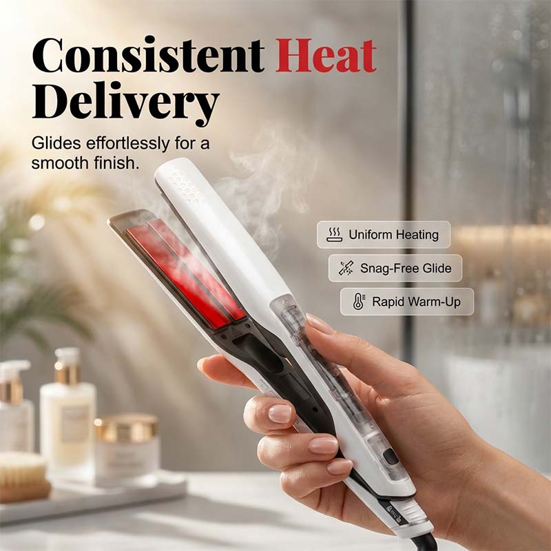 Professional Steam Hair Straightener