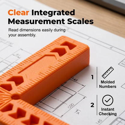 📐 90-Degree Right-Angle Carpenter's Square Set | Precise Alignment – Cash on Delivery ✅