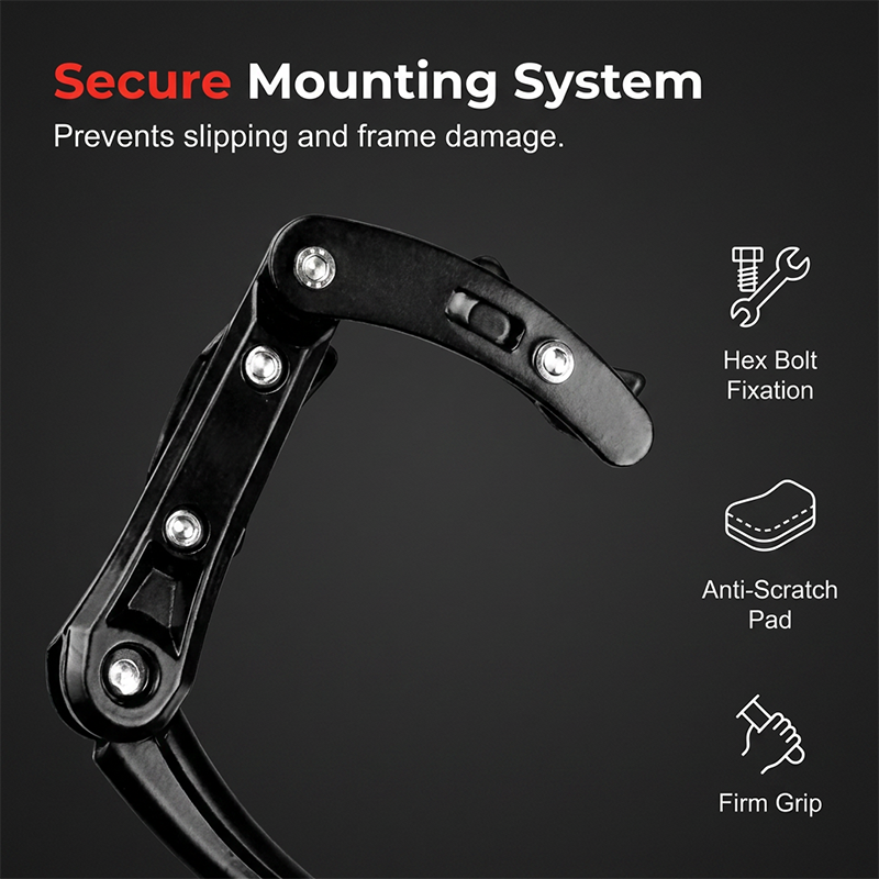 🚲🔧 Universal Adjustable Aluminum Alloy Bicycle Side Stand – Lightweight and Sturdy – Cash on Delivery ✅