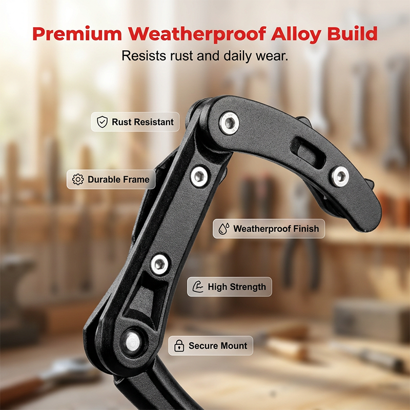 🚲🔧 Universal Adjustable Aluminum Alloy Bicycle Side Stand – Lightweight and Sturdy – Cash on Delivery ✅