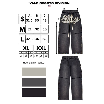 Vale Forever Skittles Sweatpants Faded Black